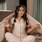 Soft Blush Printed Cotton Pajama Set