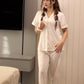 Soft Blush Printed Cotton Pajama Set