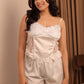 Luxury White Lace 3-Piece Nightwear Set